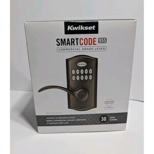 Kwikset SmartCode 955 Commercial Grade Keypad Lever Venetian Bronze NEW